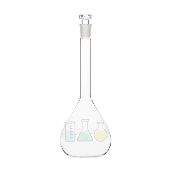 Volumetric Flasks Clear Glass With Hollow glass Stopper Class-B