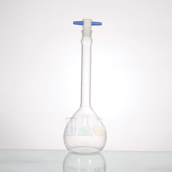 Volumetric Flask With PTFE Stopper, Unserialized CLASS A